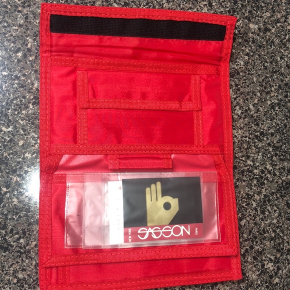 Sasson Jeans Bags Retro Sassoon Velcro Wallet Poshmark